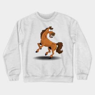 Bucking horse Crewneck Sweatshirt